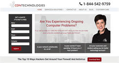 Desktop Screenshot of cdntechnologies.com